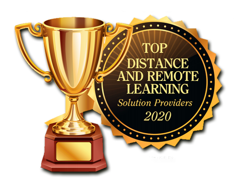 Top Distance and Remote Learning Solutions Providers 2020 Trophy